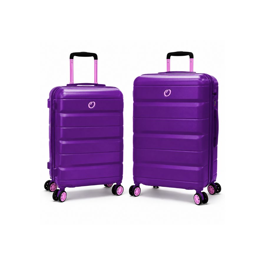 SET 2 MALETAS VIOLETA - AUSTRIA